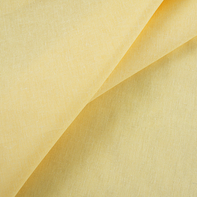 Ткань на отрез бязь гладкокрашеная ГОСТ 150 см цвет желтый активное крашение фото