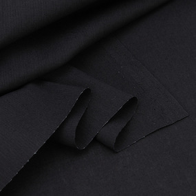 Ткань на отрез бязь гладкокрашеная ГОСТ 150 см цвет черный фото