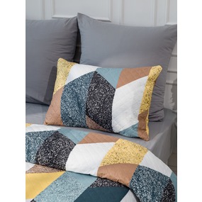 Чехол декоративный для подушки с молнией, ультрастеп 4102 50/70 см фото