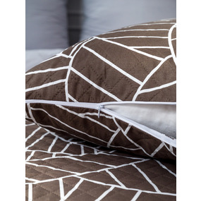 Чехол декоративный VT для подушки с молнией, ультрастеп s11087-01 50/70 см в упаковке 2 шт фото