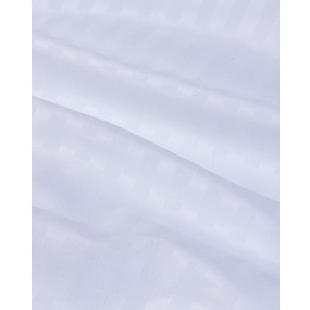 Постельное белье из полисатина страйп белый 2-х сп с евро простыней фото