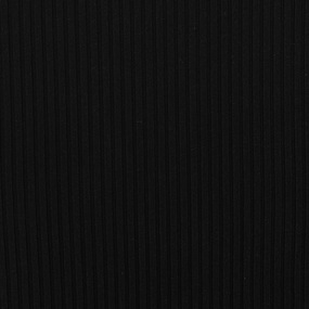 Ткань на отрез трикотаж лапша цвет черный фото