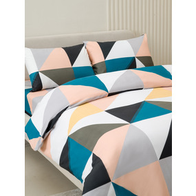 Постельное белье VT из полисатина 4050 2-х сп с евро простыней с наволочками 50х70 фото