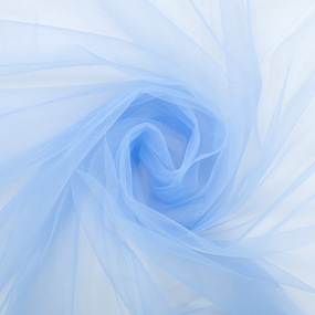 Еврофатин мягкий матовый Hayal Tulle HT.S 300 см цвет 26 бледно-голубой фото