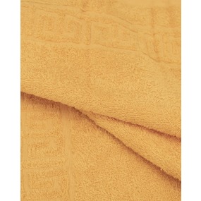 Полотенце махровое Туркменистан 40/70 см цвет жареный орех фото