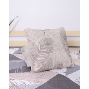 Чехол п/э декоративный для подушки с молнией, ультрастеп 5253 45/45 см фото