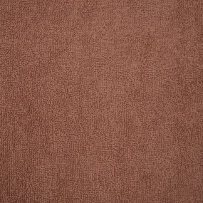 Ткань на отрез махровое полотно 150 см 390 гр/м2 цвет жареный орех фото
