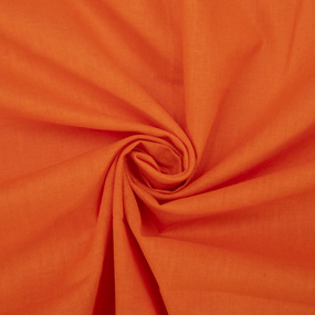 Ткань на отрез бязь ГОСТ Шуя 150 см 12050 цвет ярко-оранжевый фото