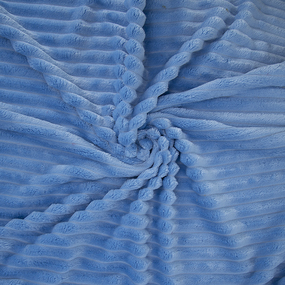 Ткань на отрез велсофт Orrizonte 300 гр/м2 200 см 5760 цвет голубой 2 фото
