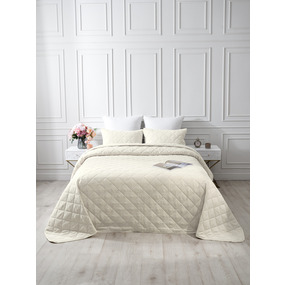 Покрывало VT Linen-look 260х240 + 2 нав 50х70 цвет 1 фото