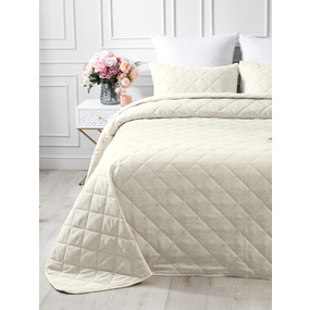 Покрывало VT Linen-look 260х240 + 2 нав 50х70 цвет 1 фото