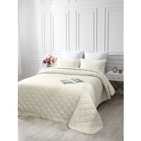 Покрывало VT Linen-look 260х240 + 2 нав 50х70 цвет 1 фото