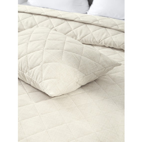 Покрывало VT Linen-look 260х240 + 2 нав 50х70 цвет 1 фото