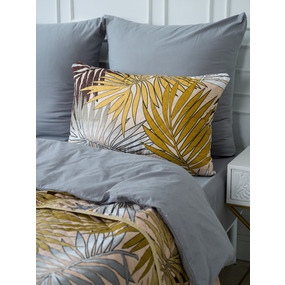 Чехол декоративный VT для подушки с молнией, ультрастеп 43-8 50/70 см в упаковке 2 шт фото