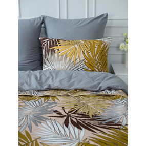 Чехол декоративный VT для подушки с молнией, ультрастеп 43-8 50/70 см в упаковке 2 шт фото