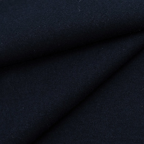 Ткань на отрез интерлок М-1124 цвет темно-синий фото