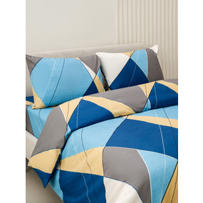 Постельное белье VT из полисатина 4256 2-х сп с евро простыней с наволочками 50/70 фото