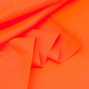 Курточная ткань на отрез цвет оранжевый фото