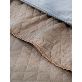 Покрывало VT ультрастеп двухстороннее жаккард 17-1418 150/210 фото