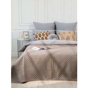 Покрывало VT ультрастеп двухстороннее жаккард 17-1418 150/210 фото