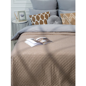 Покрывало VT ультрастеп двухстороннее жаккард 17-1418 150/210 фото