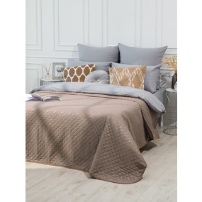 Покрывало VT ультрастеп двухстороннее жаккард 17-1418 150/210 фото