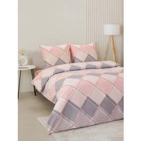 Постельное белье VT из полисатина 4111 1.5 сп с наволочками 70/70 фото