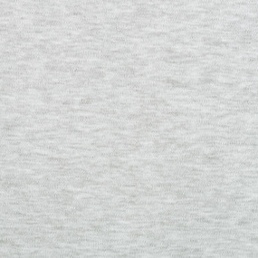 Ткань на отрез интерлок цвет светло-серый меланж фото
