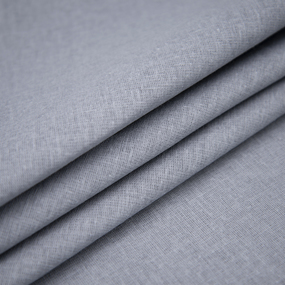 Ткань на отрез бязь гладкокрашеная 120 гр/м2 150 см цвет серый фото