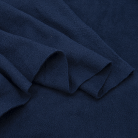 Ткань на отрез флис цвет Темно-синий фото