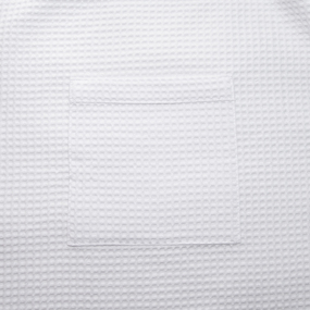 Набор для сауны вафельный женский 3 предмета цвет белый фото