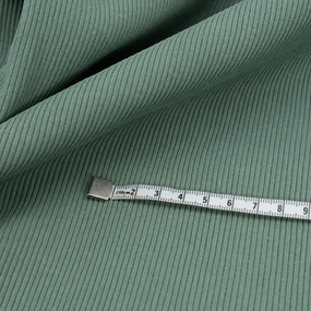 Ткань на отрез кашкорсе 3-х нитка с лайкрой цвет зеленый фото