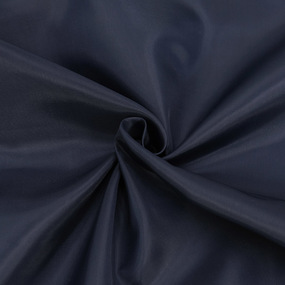 Ткань на отрез таффета 150 см 190Т цвет тёмно-синий 3921 фото