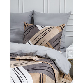 Чехол декоративный VT для подушки с молнией, ультрастеп s11714-05a 50/70 см в упаковке 2 шт фото