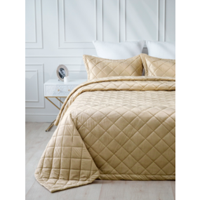 Покрывало VT велюр 260х240 + 2 нав 50х70 цвет 5018-3 фото