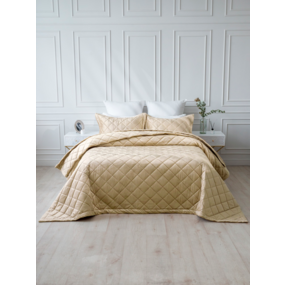 Покрывало VT велюр 260х240 + 2 нав 50х70 цвет 5018-3 фото