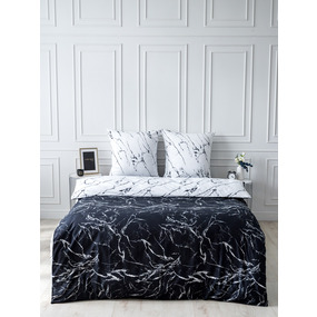 Постельное белье VT из полисатина 4359+11979-01a 2-х сп с евро простыней П-12/Пр-1/Н7-2 фото