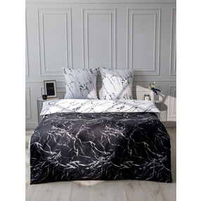 Постельное белье VT из полисатина 4359+11979-01a 2-х сп с евро простыней П-12/Пр-1/Н7-2 фото