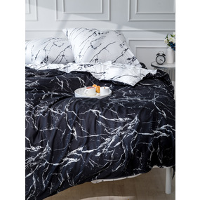 Постельное белье VT из полисатина 4359+11979-01a 2-х сп с евро простыней П-12/Пр-1/Н7-2 фото