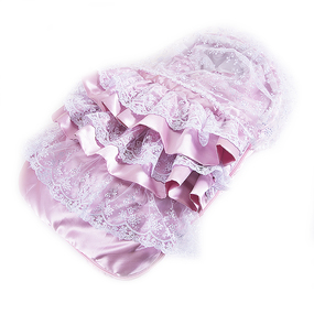 Конверт-одеяло из 2-х предметов цвет розовый фото