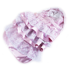 Конверт-одеяло из 2-х предметов цвет розовый фото