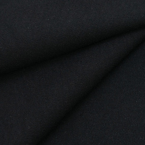Ткань на отрез интерлок Н1 цвет черный фото
