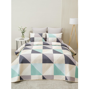 Чехол декоративный VT для подушки с молнией, ультрастеп 4004/2 50/70 см в упаковке 2 шт фото