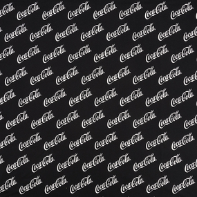 Ткань на отрез кулирка R2127-V1 Coca-Cola фото