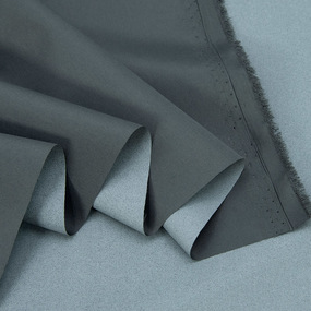 Ткань на отрез дюспо 240Т покрытие Milky 80 г/м2 цвет темно-серый фото