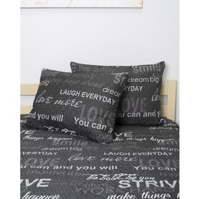 Чехол декоративный для подушки с молнией, ультрастеп 5044 50/70 см фото