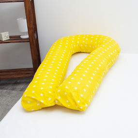 Подушка для беременных U-образная 1700/8 цвет желтый фото
