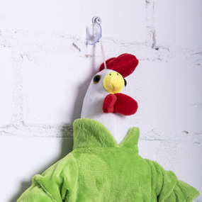 Кукла-полотенце интерьерная 30 50/26 см цвет зеленый фото