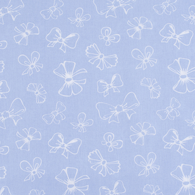 Маломеры поплин 150 см 1770/2 О/М цвет серо-голубой 1 м фото