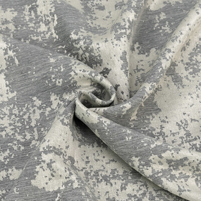 Ткань на отрез софт Мрамор 150 см X19001-19 цвет светло-серый фото